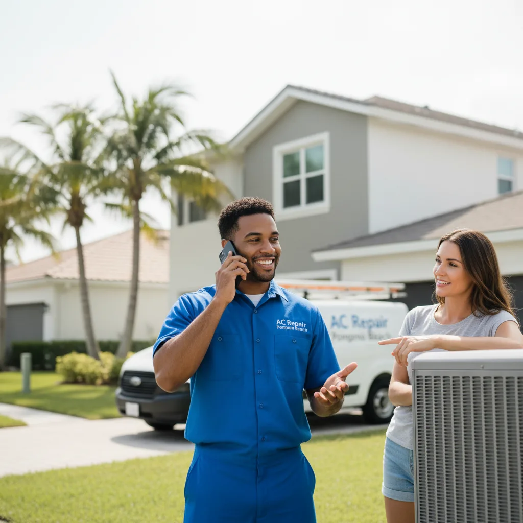AC Repair Pompano Beach customer support in Dickinson